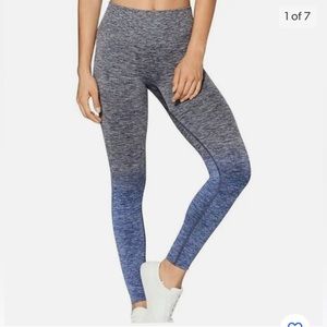 Lululemon Balance Resist Legging Blue and Grey